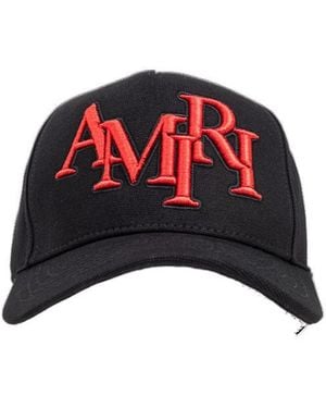 Amiri Logo-Embroidered Cap