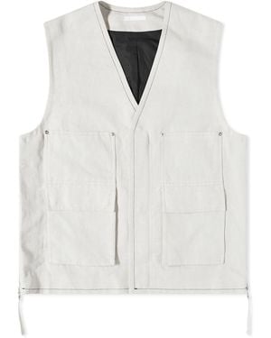 Helmut Lang Sleeveless Vest - White