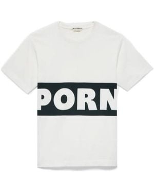 JW Anderson Jw Anderson Slogan Print T-Shirt - White
