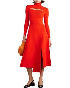 A.W.A.K.E. MODE Knitted Dress - Red