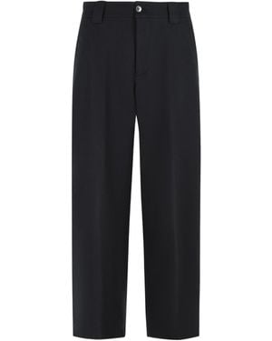 Closed Romi Cropped Wide-Leg Pants - Black
