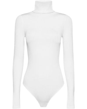 Wolford High-Neck Bodysuit - White