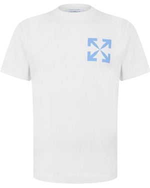 Off-White c/o Virgil Abloh Single Arrow Slim Fit T- Shirt - White