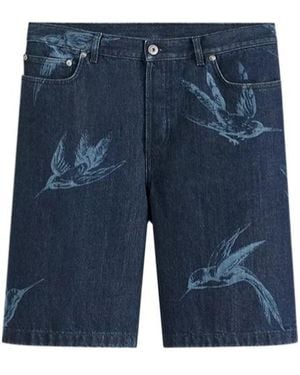 Dior Colibri Shorts - Blue