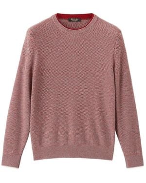 Loro Piana Varallo Crewneck - Purple