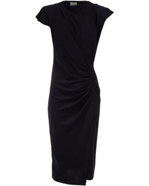 Isabel Marant Short-Sleeved Dress - Black