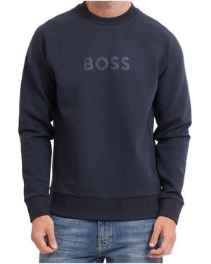 BOSS Long-Sleeve Sweatshirt - Blue