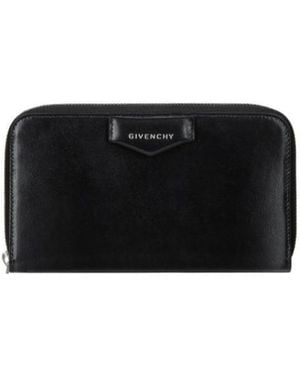 Givenchy Antigona Zipped Wallet - Black