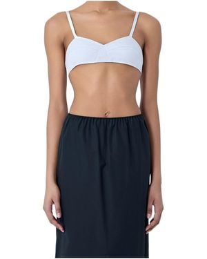 Rier Structured Wire-Free Bra - Blue