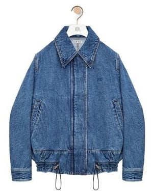 Loewe Drawstring Jacket - Blue