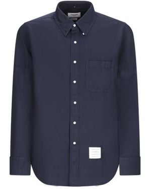Thom Browne Oxford Armband Shirt - Blue