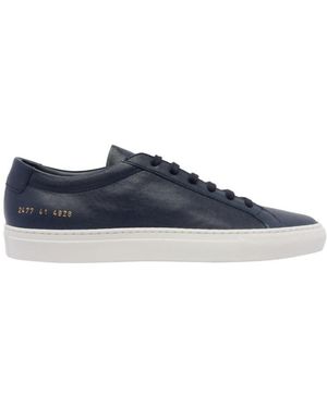 Common Projects Low-Top Achilles Trainers - Blue