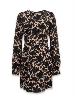 Sportmax Long Sleeved Dress - Black