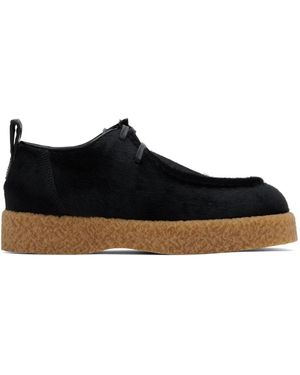 Bottega Veneta Torino Lace-Up Derbys - Black