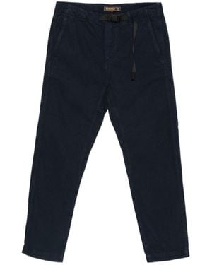Woolrich Logo Casual Trousers - Blue
