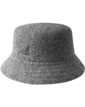 Kangol Wool Lahinch Seamless Knit Fisherman Hat - Gray