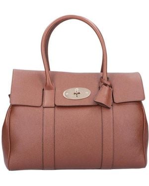 Mulberry Twist-Lock Top Handle Bag - Pink