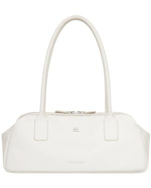 Courreges Courrèges Strip Shoulder Bag - White