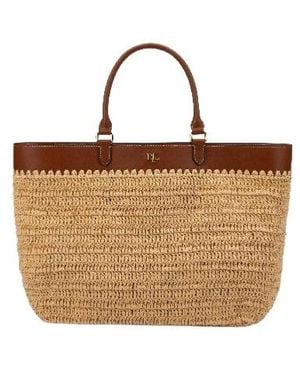 Ralph Lauren Lauren Large Kyla Tote Bag - Brown