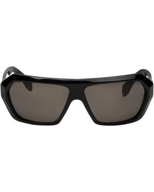 Marni Minimalist Geometric-Style Sunglasses - Green