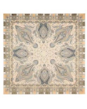 Etro Modal And Cashmere Shawl With Paisley Motif - Natural