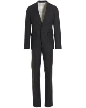 DSquared² Single-Breasted Trouser Suit - Black