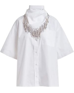 Essentiel Antwerp Jasleen Embellished Shirt - White