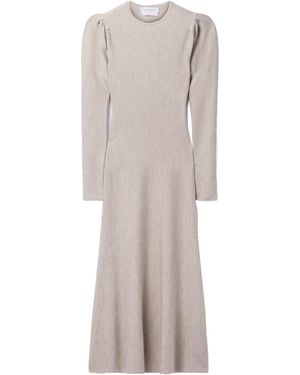 Gabriela Hearst Long-Sleeved Dress - Grey