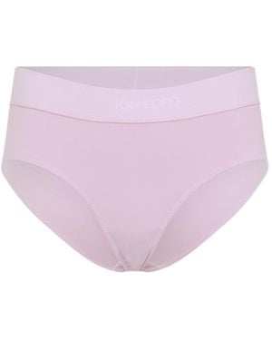Tom Ford Logo Waistband Briefs - Pink