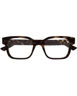Gucci Eyewear Square Frame Glasses - White