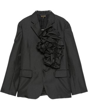 Comme des Garçons Long-Sleeved Jacket - Black