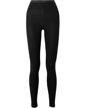 Magda Butrym Zip-Detail Leggins - Black