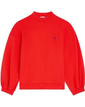 Celine Loose Sweatshirt - Red