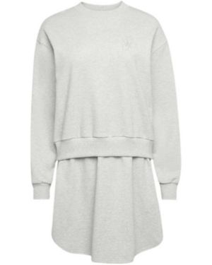 JW Anderson Jw Anderson Layered Sweatshirt Dress - White