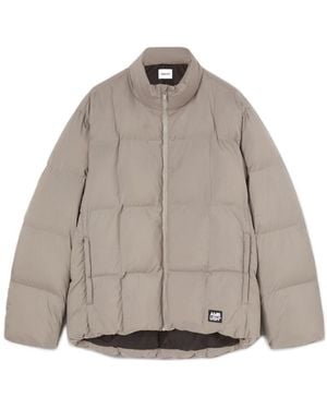 Ambush Logo Patch Puffer Jacket - Gray