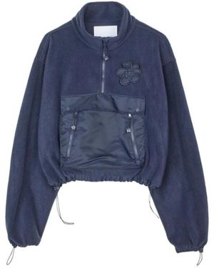 Cecilie Bahnsen Long Sleeve Jacket - Blue