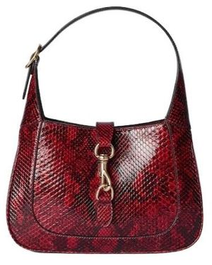 Gucci Jackie Small Shoulder Backpack - Red