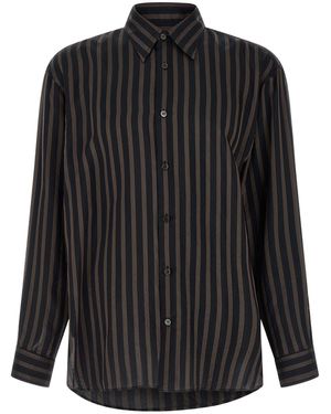 Dries Van Noten Croom Striped Shirt - Black