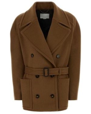 Stella McCartney Belted Coat - Brown