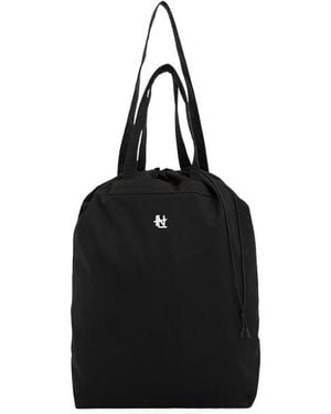 Nanamica Logo Tote Bag - Black