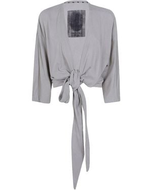 Ziggy Chen Long-Sleeved Top - Grey