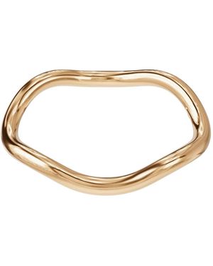 Charlotte Chesnais Wave-Plated Cuff Bracelet - Metallic