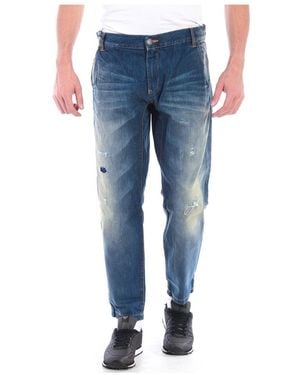 Armani Jeans Logo Jeans - Blue