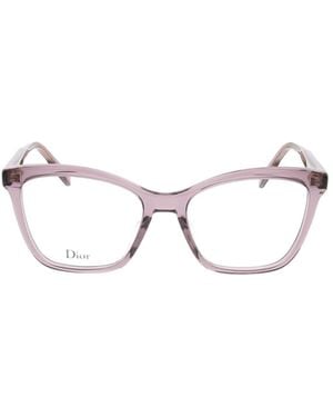 Dior Eyewear Cat Eye Frame Glasses - Natural