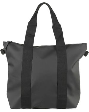 Rains Logo Handbag - Black