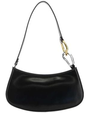 STAUD Ollie Zipped Shoulder Bag - Black