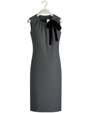 Dior Mid-Length Straight Dress - Black