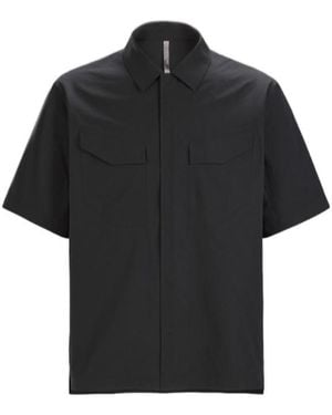 Veilance Field Shirt Ss - Black