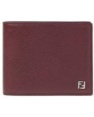 Fendi Ff Wallet - Purple