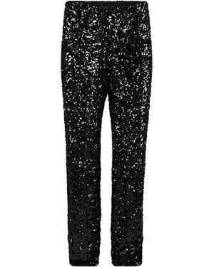 Dries Van Noten Loose Waist Casual Trousers - Black